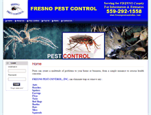 Tablet Screenshot of fresnopestcontrolinc.com